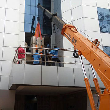 Data Center Relocation using Telescopic Crane 5